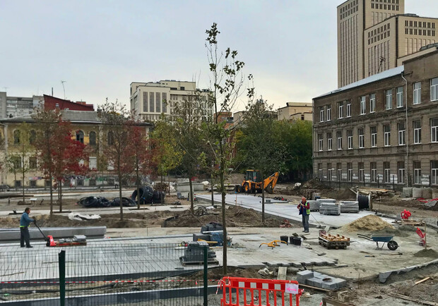 Реконструкция Успенской площади: что уже сделали - фото: fb Руслан Ширинов