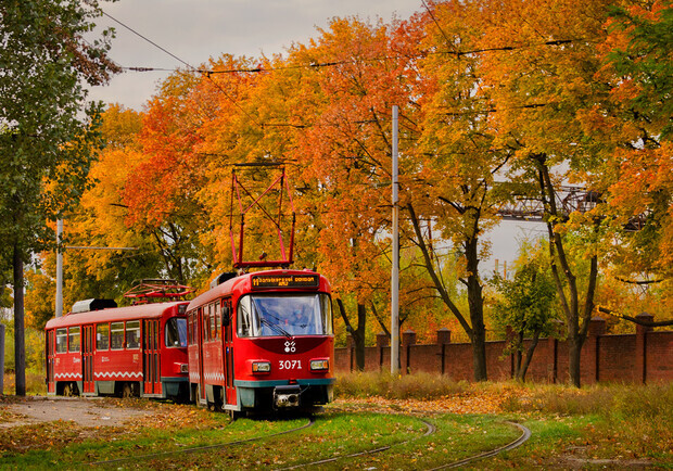 В Днепре изменения в движении трамваев. Фото: KinGeR
