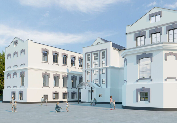 В Днепре обновляют историческое здание столетней школы №122 - 