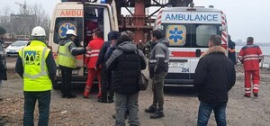 Что с рабочим, который пострадал на стройплощадке запорожских мостов