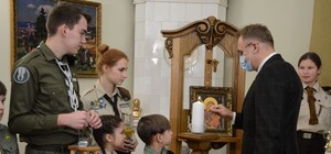 До Львова привезли Вифлеємський вогонь