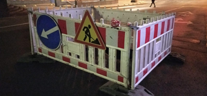 На бульваре Шевченко ограничили движение из-за риска нового обвала асфальта 