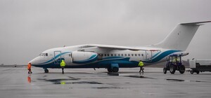В Запорожье встретили первый авиарейс из Львова