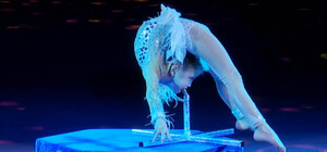 В Днепровском цирке 6-летняя гимнастка установила рекорд