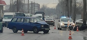 В Запорожье в тройном ДТП на Космосе сбили мотоциклиста