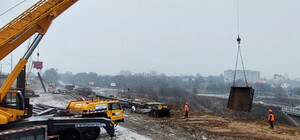 Что сейчас строят на Набережной возле нового моста в Запорожье