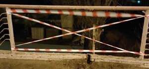 В Одесі вкрали секції Іванівського мосту