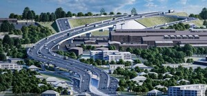 Как будет выглядеть Северная объездная в Днепре (визуализация)