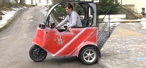 Львів’янин створює триколісні електричні скутери для людей з інвалідністю (фото, відео)