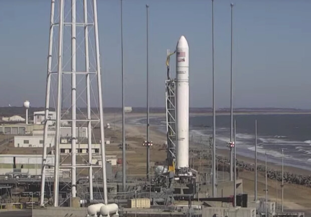 Запустили ракету "Антарес", часть которой создавали в Днепре (видео) - 