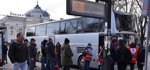 Червоний Хрест тепер вивозитиме людей з Одеси до Молдови щодня