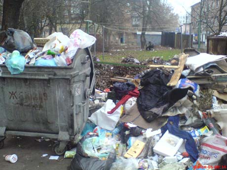 Меньше всего горожане заплатили за вывоз мусора. Фото с сайта spars.spb.ru