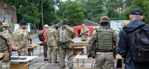 У Києві розпочалися оборонні заняття із цивільним населенням