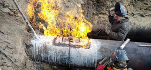 Под Запорожьем в результате вражеских обстрелов был поврежден газопровод