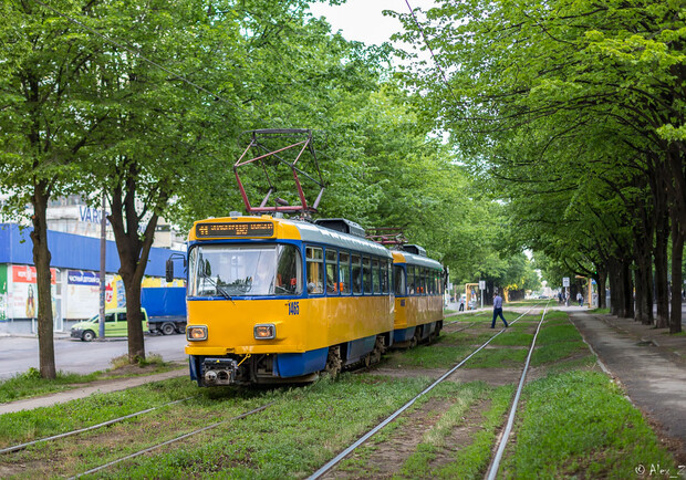 В Днепре с 18 июля вносятся изменения в движение трамваев - 