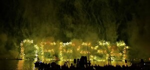 В Венеции эффектно поддержали Одессу (видео)