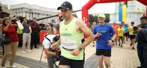 Київський рятувальник пробіжить 800 км до Варшави з благодійною метою