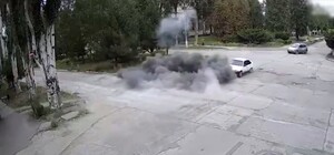 Появилось видео обстрела Зеленодольска