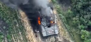 Бійці Дніпровської тероборони знищили російський танк із 