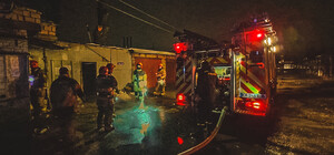 В Киеве в огне погибли два человека