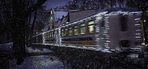 Киевская детская железная дорога приглашает в путешествие к Санта Клаусу