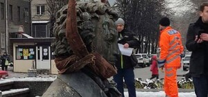 У Дніпрі демонтували пам’ятник Пушкіну