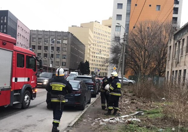 В Днепре на Успенской площади произошел пожар - 
