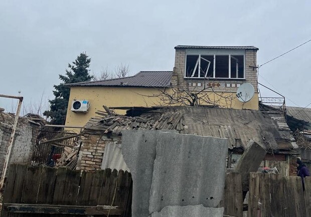 В полиции показали фото последствий обстрелов Днепропетровской области 