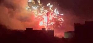 Российские оккупанты попали в склад с пиротехникой в Харькове