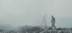 Багаторічна пожежа на сміттєзвалищі у Макухівці загрожує обвалом