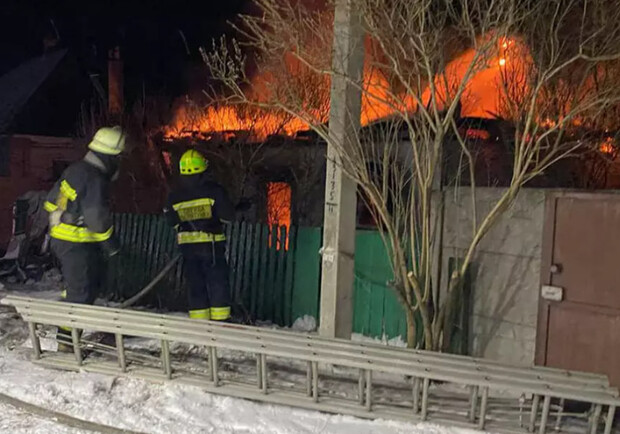 На Днепропетровщине произошло два масштабных пожара: есть пострадавший 