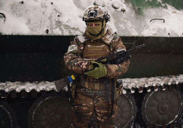 Карта бойових дій в Україні 22 лютого. 