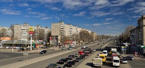 В Днепре на Слобожанском проспекте на месяц сузят проезжую часть