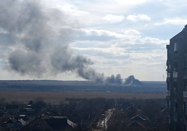Днепровские зенитчики сбили российский самолет в Донецкой области (видео) 