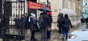 У Львові викликали поліцію через комуністичну символіку на знімальному майданчику 