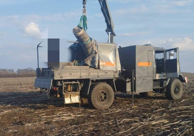 На Днепропетровщине обнаружили обломки вражеской ракеты 