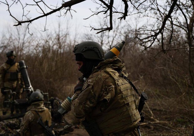 Карта бойових дій в Україні 28 березня. 