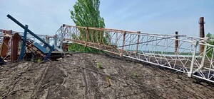 Башня мобильной связи остановила ракету, летевшую на Запорожье