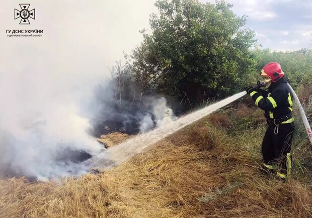 За ніч в Дніпропетровській області загасили три пожежі - 