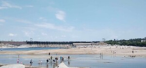 В Запорожье уровень воды в районе ДнепроГЭС достиг критического