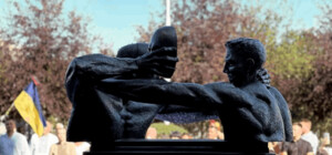 В Ірпені відкрили пам'ятник, присвячений подіям російсько-української війни