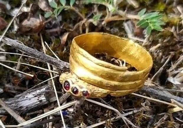 В Днепропетровской области нашли золотое кольцо времен Римской империи - 
