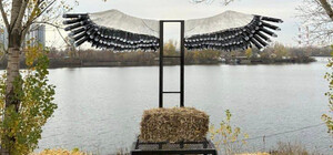 На березі Дніпра з'явилася нова незвичайна пам'ятка