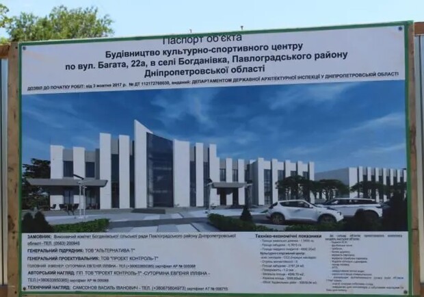 Спорткомплекс за 35 мільйонів гривень планують збудувати у Павлоградському районі 