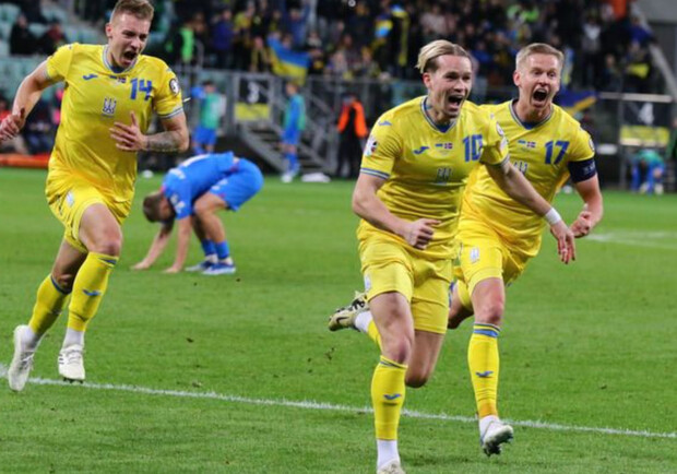Украина победила Исландию и вышла на Евро-2024 по футболу 