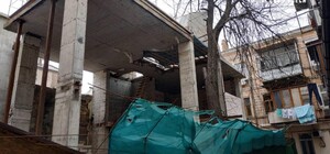 В центре Одессы остановили нахалстрой 