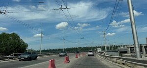 В Запорожье снова перекроют движение транспорта через плотину ДнепроГЭС