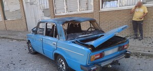 В центре Купянск российский дрон обстрелял пункт гуманитарной помощи (фото)