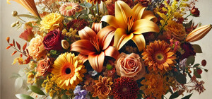 Осенние букеты из живых цветов: советы по выбору стильных композиций