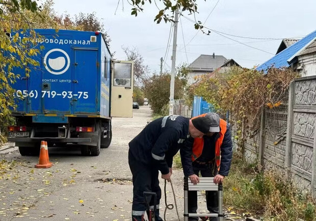 Масштабное отключение воды на правом берегу Днепра из-за аварии 